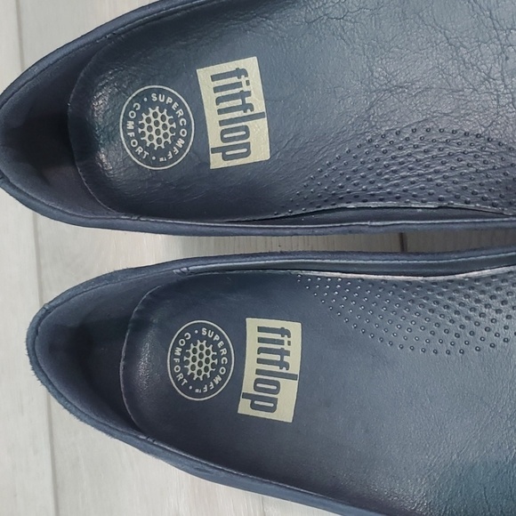 Fitflop Womens Comfort Leather Wedge Mary Jane Clogs shoes sz 7 - Picture 5 of 11